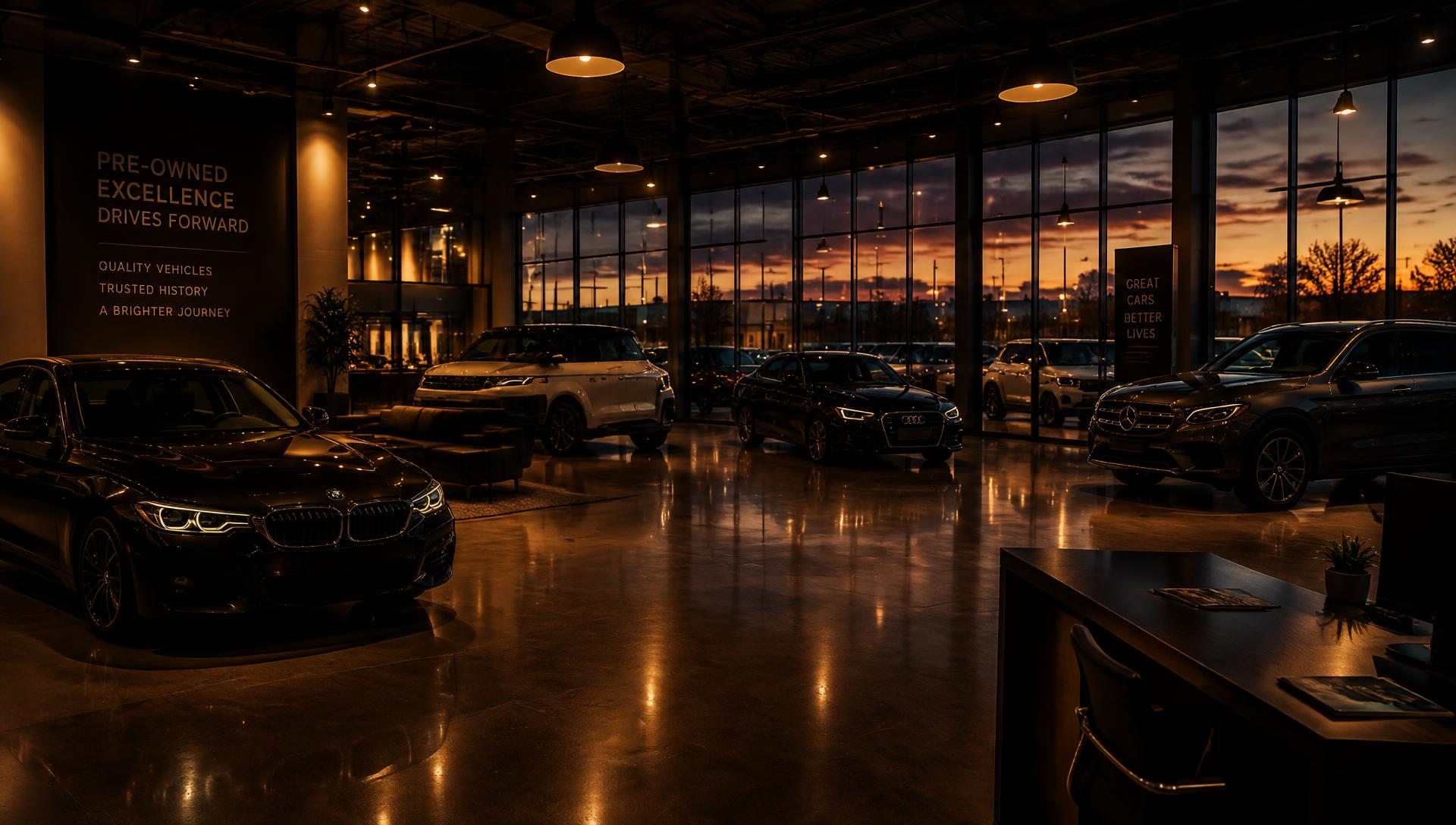 Cenário automotivo da apresentação Carros Veículos